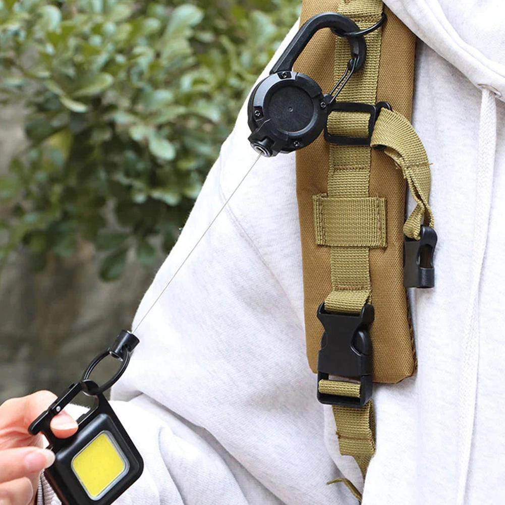 Heavy Duty Retractable Pull Practical Keychain | Kalsten