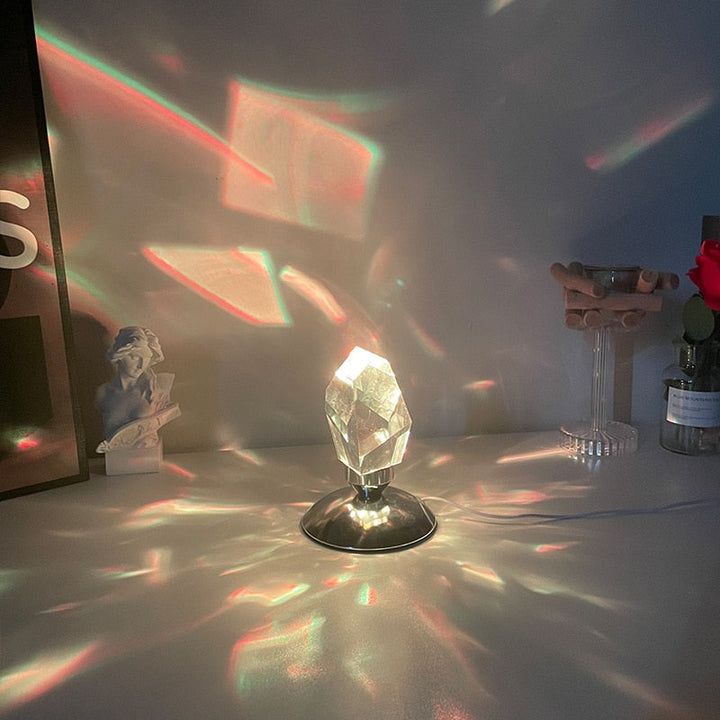 Luxury Crystal Stone Atmosphere Lamp | Kalsten