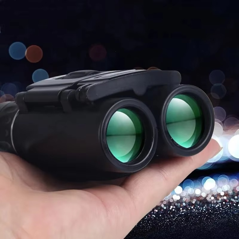 Kalsten | Compact 100x22 HD Binoculars with Long Range BAK4 FMC Optics for Hunting, Sports, Camping, and Travel