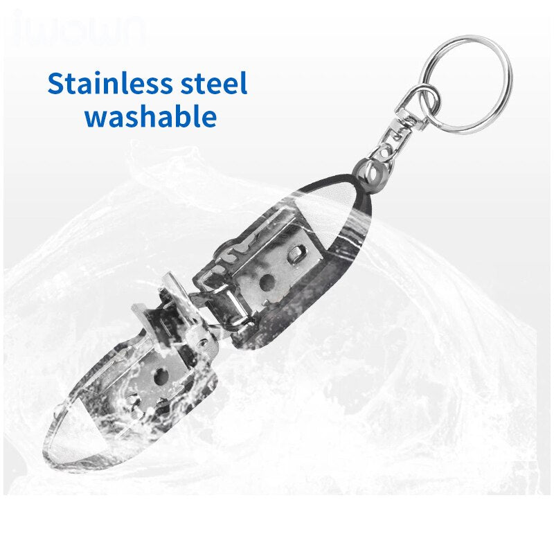 Stainless Steel Nail Clipper Keychain | Kalsten