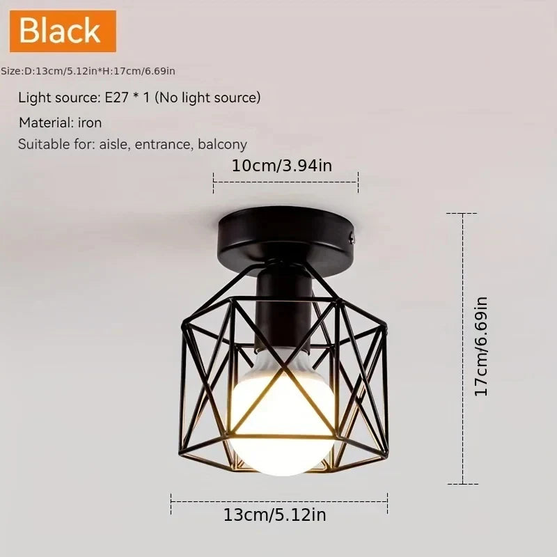 Modern LED Ceiling Light – Round Chandelier Flush Mount for Kitchen, Bedroom, Living Room, and Bathroom – E27 Base, 110V/220V | Kalsten
