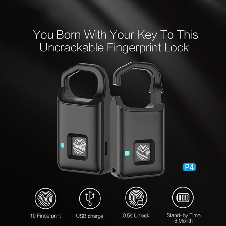 Touch Guard Smart Fingerprint Waterproof Secure Lock | Kalsten