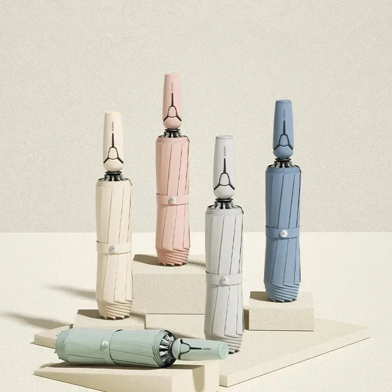 Skanto | Luxurypro Reverse Umbrella - Elegance in Every Curve: Style Meets Innovation!