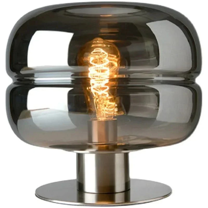 Scandinavian Glass Table Lamp – AuroraForm E27 | Kalsten