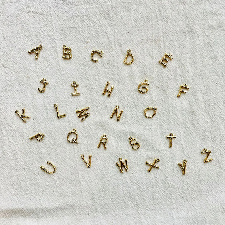 Kalsten | Personalized Summer Sea Shell Letter Initial Necklace