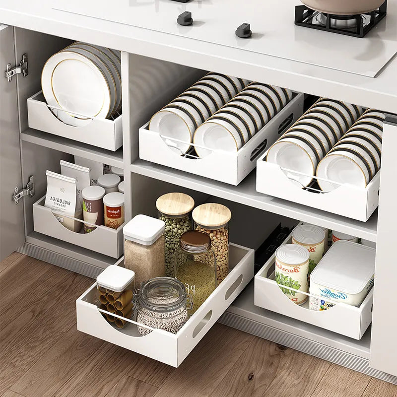 Kalsten | Under the Cabinet Smart Dish Organizer Rack