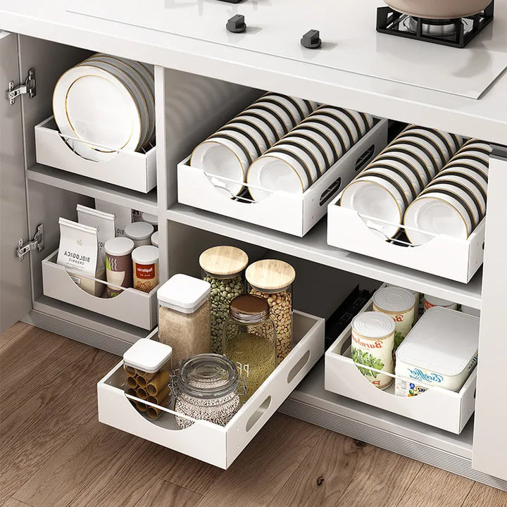Kalsten | Under the Cabinet Smart Dish Organizer Rack