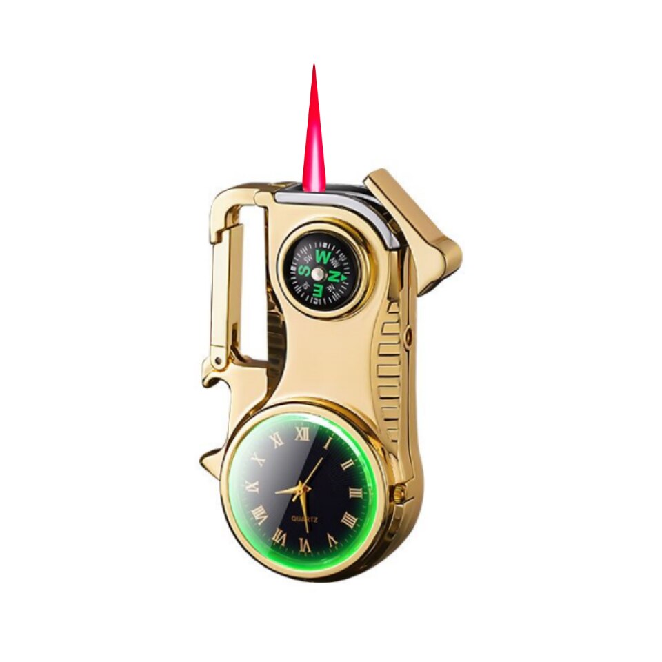 Compass Fire Camping Windproof Lighter Watch | Kalsten