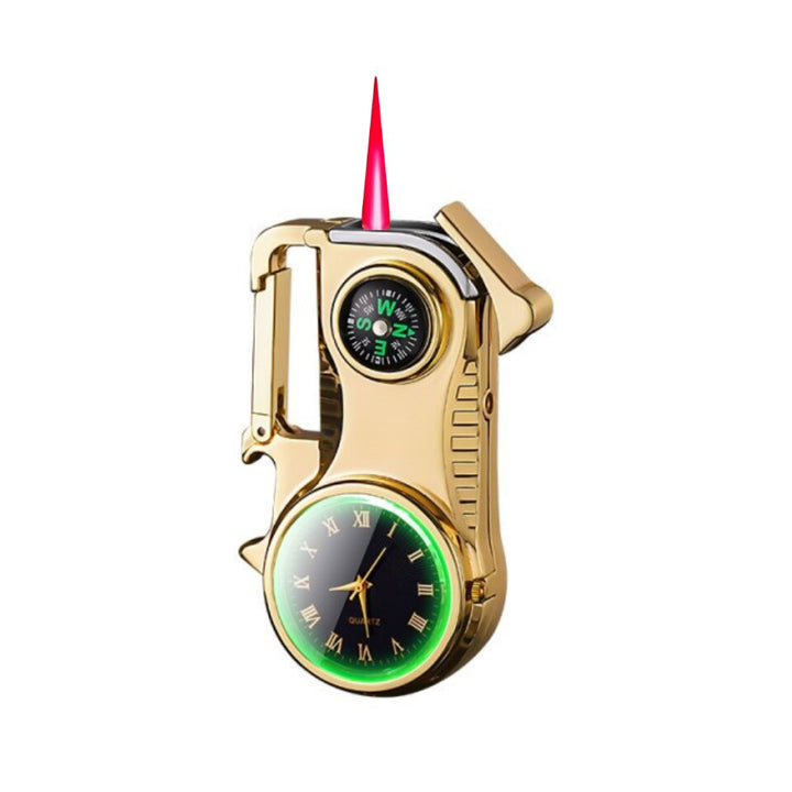 Compass Fire Camping Windproof Lighter Watch | Kalsten