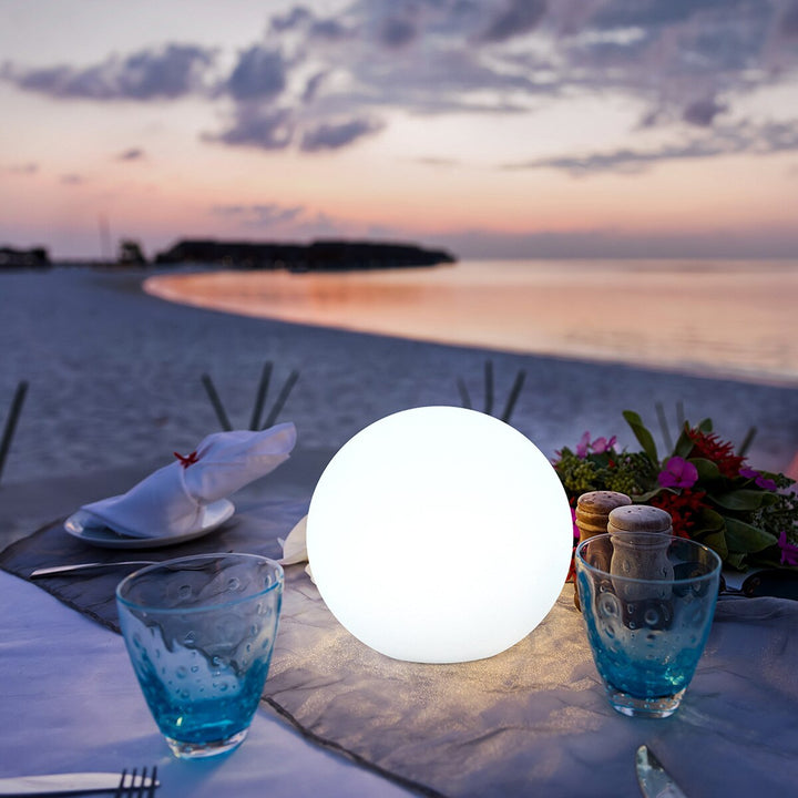 Moon Battery LED Indoor & Outdoor Table Lamp | Kalsten