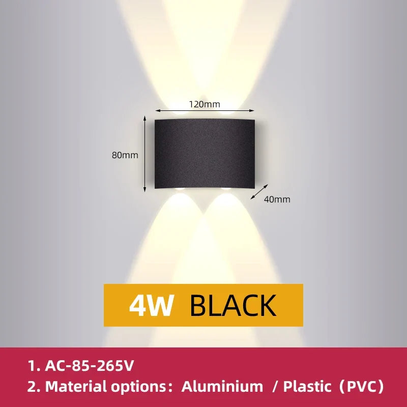 Courtyard LED Wall Lamp: Illuminating Your Outdoor Spaces with Elegance | Kalsten