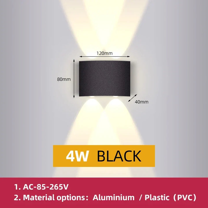 Courtyard LED Wall Lamp: Illuminating Your Outdoor Spaces with Elegance | Kalsten