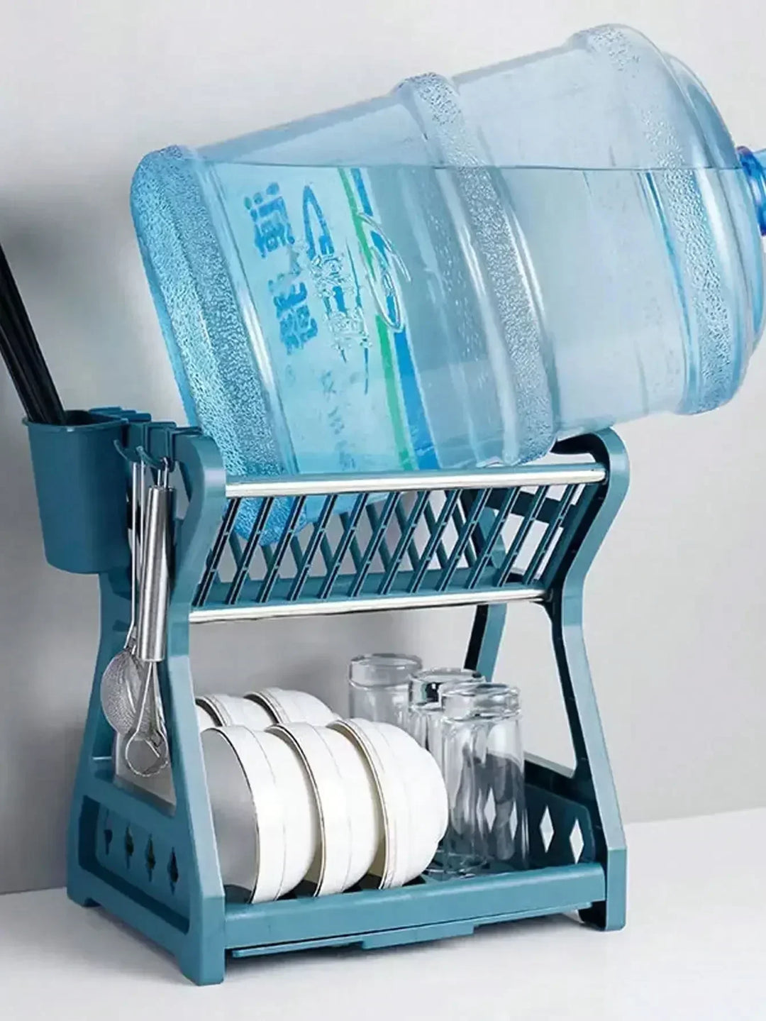 Foldable dish organizer – Practical draining rack for dishes, space-saving and easy to clean, perfect for modern kitchens and small spaces | Kalsten