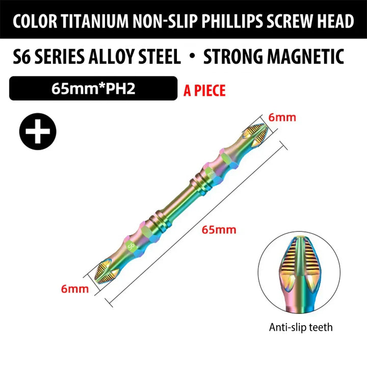 Kalsten | Magnetic Titanium Impact Anti-Slip Screw Head