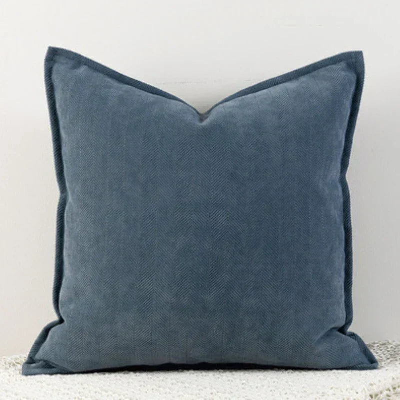 Simple Chenille Pillow Cover for Living Room & Bedroom Decoration – Soft Pillowcase for Modern Home | Kalsten