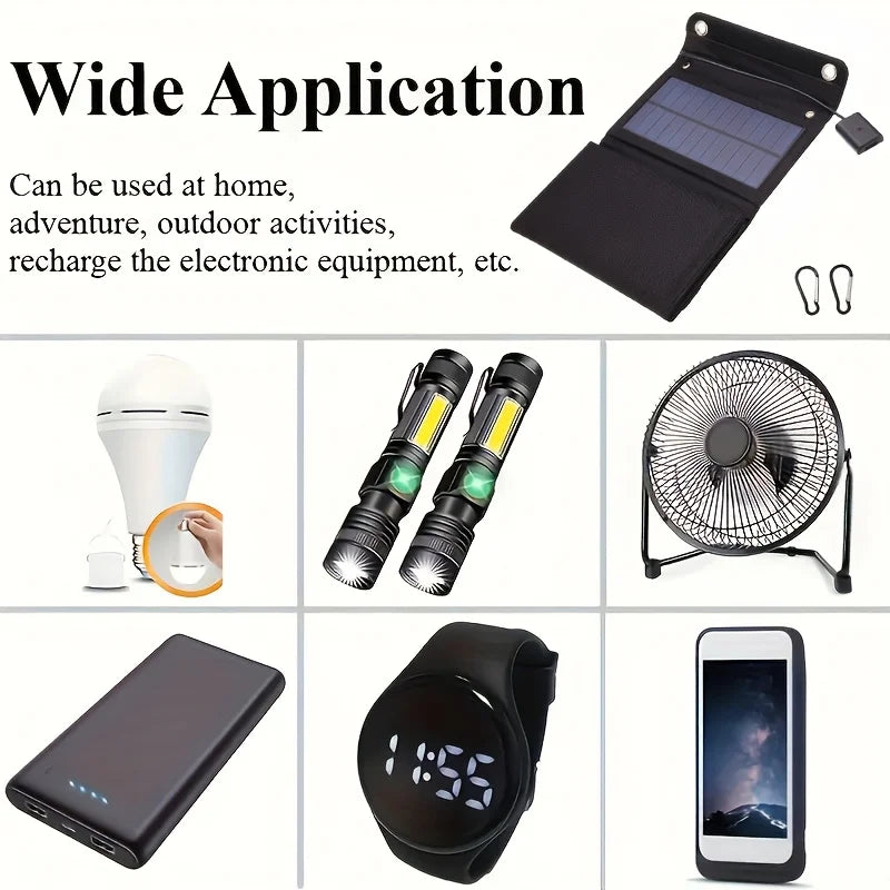 Kalsten | Solariq FoldPanel 30 | Foldable Solar Panel | 30W USB | Waterproof & Mobile