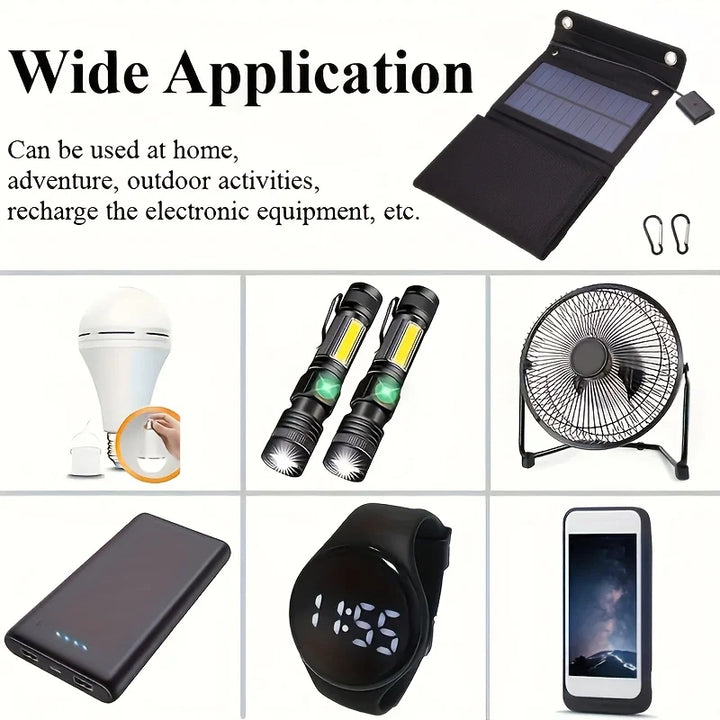 Kalsten | Solariq FoldPanel 30 | Foldable Solar Panel | 30W USB | Waterproof & Mobile