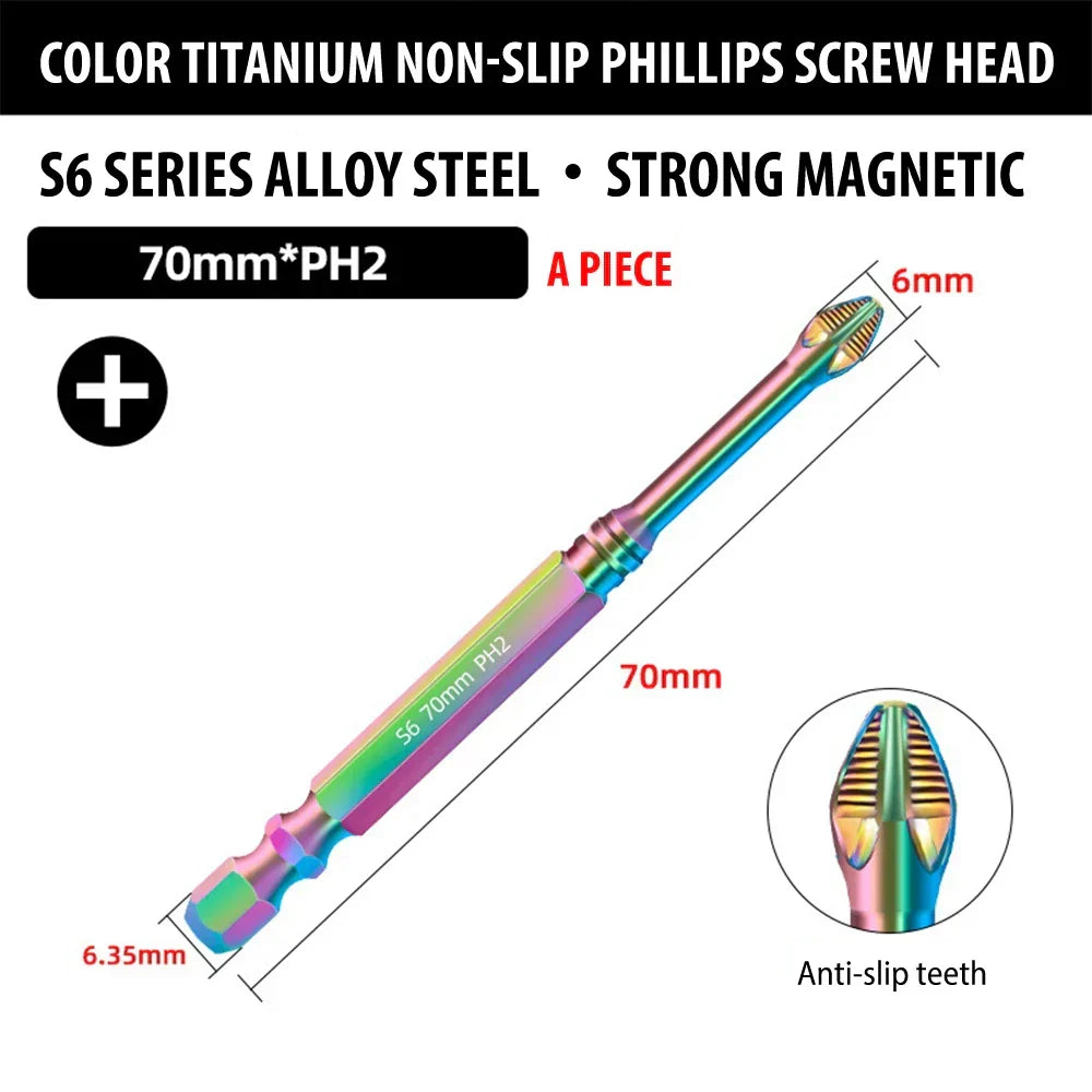 Kalsten | Magnetic Titanium Impact Anti-Slip Screw Head