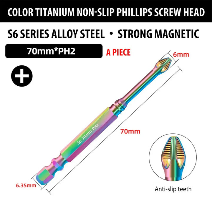 Kalsten | Magnetic Titanium Impact Anti-Slip Screw Head