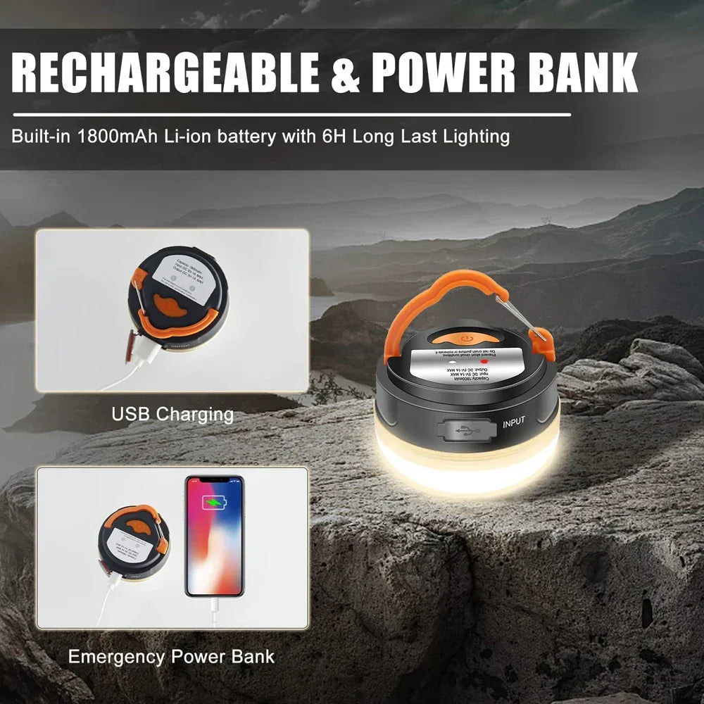 Practical Camping Magnetic LED Rechargeable Light | Kalsten