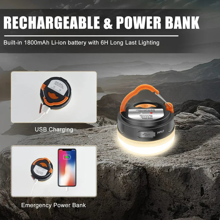 Practical Camping Magnetic LED Rechargeable Light | Kalsten