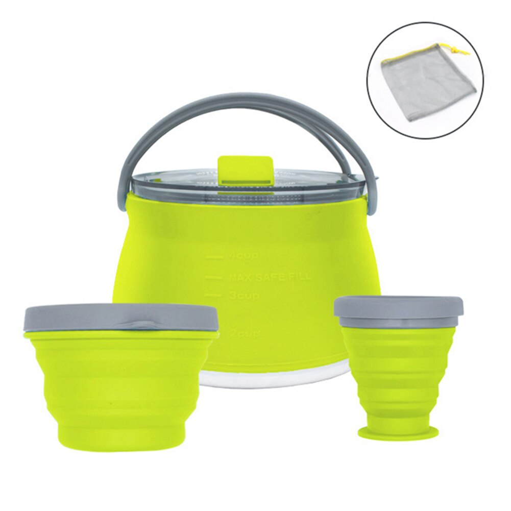 Travel Go Multifunctional Collapsible Outdoor Kettle | Kalsten