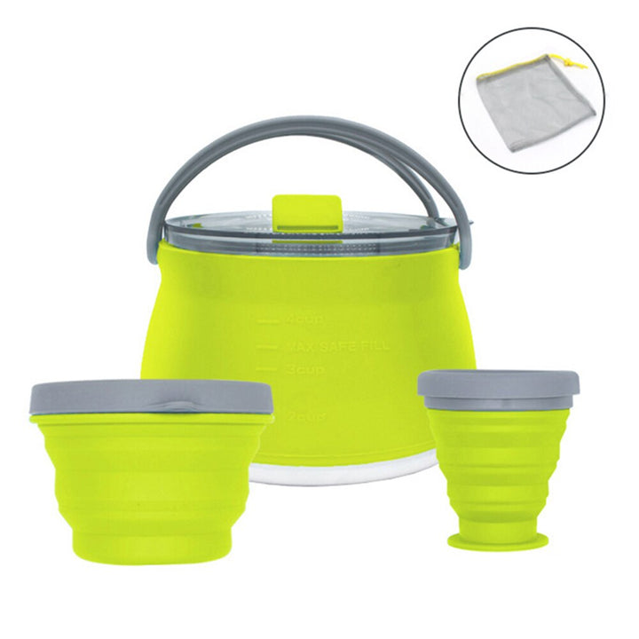 Travel Go Multifunctional Collapsible Outdoor Kettle | Kalsten