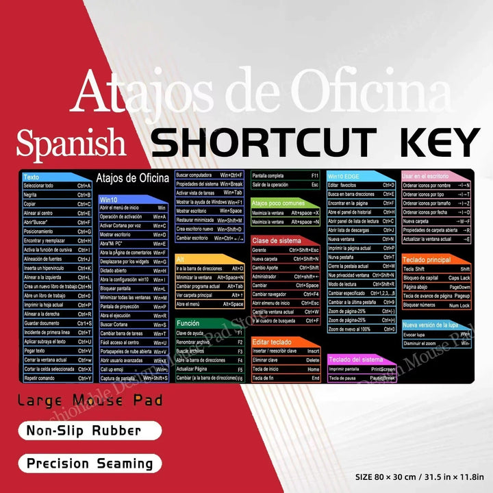Kalsten | Shortcut Keys Mouse Pad