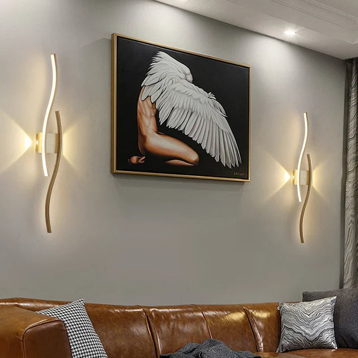 Modern LED Wall Lamp – Wall Sconce Light for Living Room, Bedroom, and Aisle – Stylish Indoor Home Lighting Fixture | Kalsten