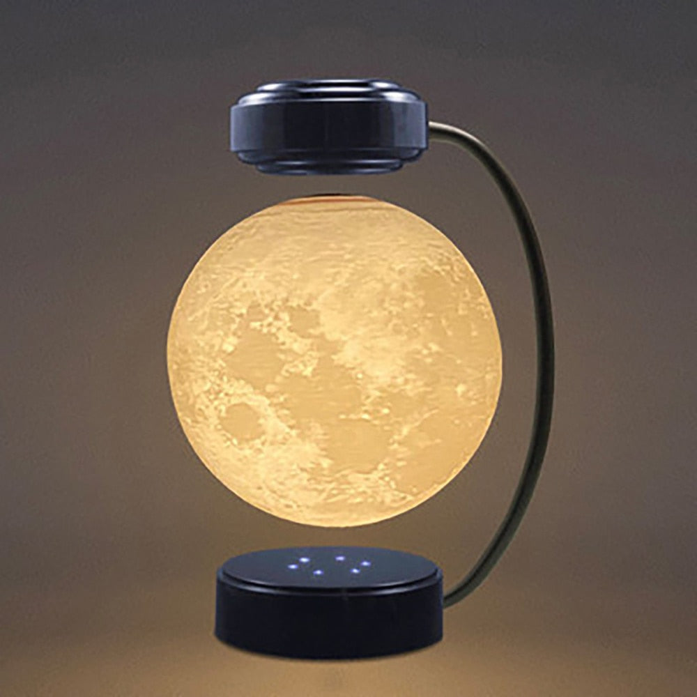 3D Magnetic Levitating Moon Night Lamp | Kalsten
