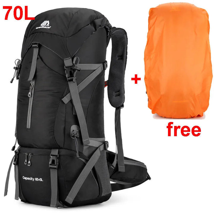 Alpivento 70L Trekking Backpack with Rain Cover | Kalsten