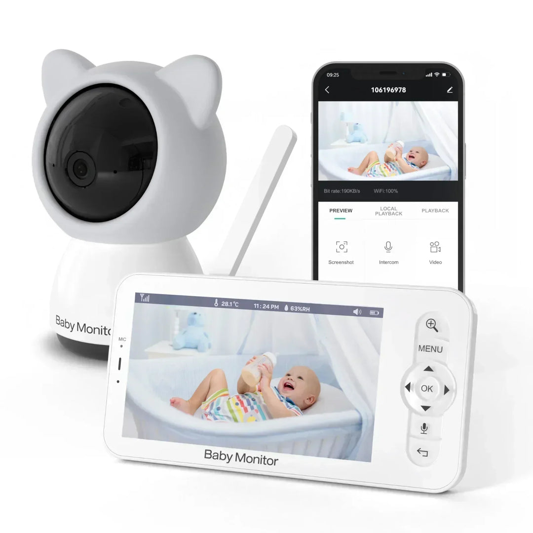 Kalsten | BabySafe Camera - Ultimate Baby Monitoring with HD Monitor