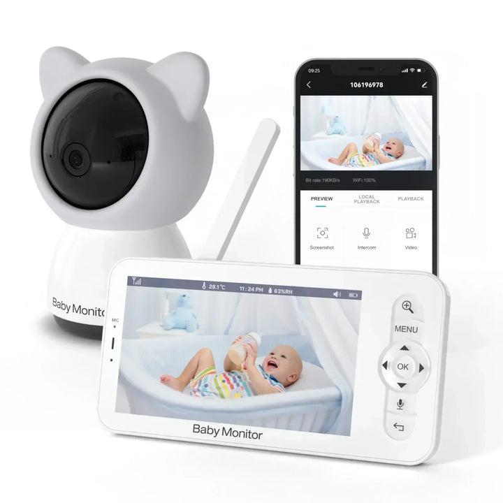 Kalsten | BabySafe Camera - Ultimate Baby Monitoring with HD Monitor