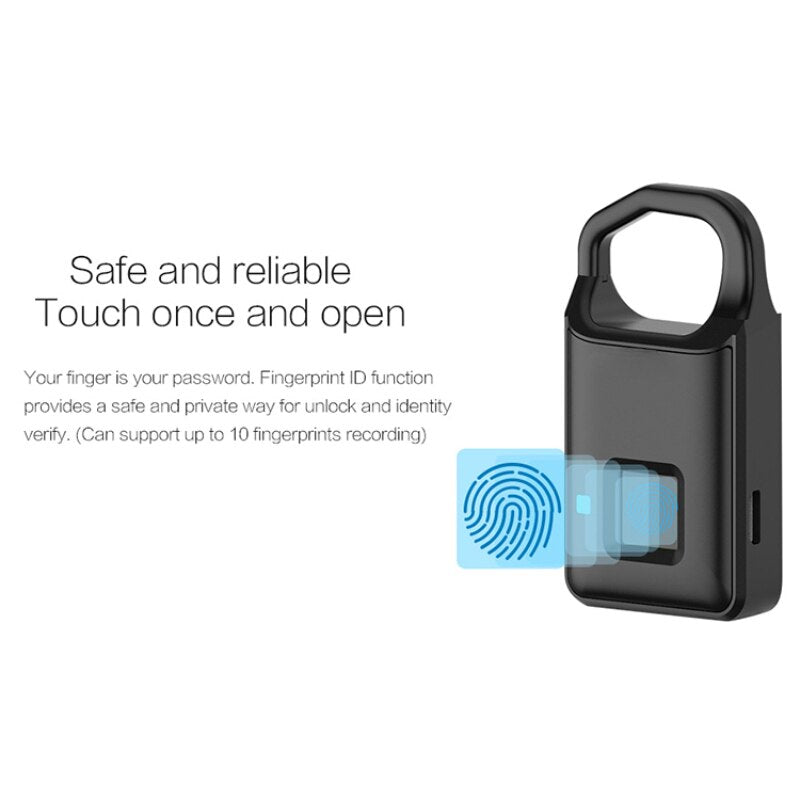 Touch Guard Smart Fingerprint Waterproof Secure Lock | Kalsten