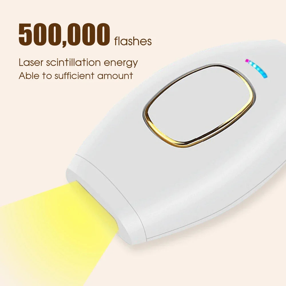 Sandsberg Bikini IPL 500.000 Flash Epilator Impulse Permanent Laser Epilator Painless For Women Hair Removal Home Use Devices