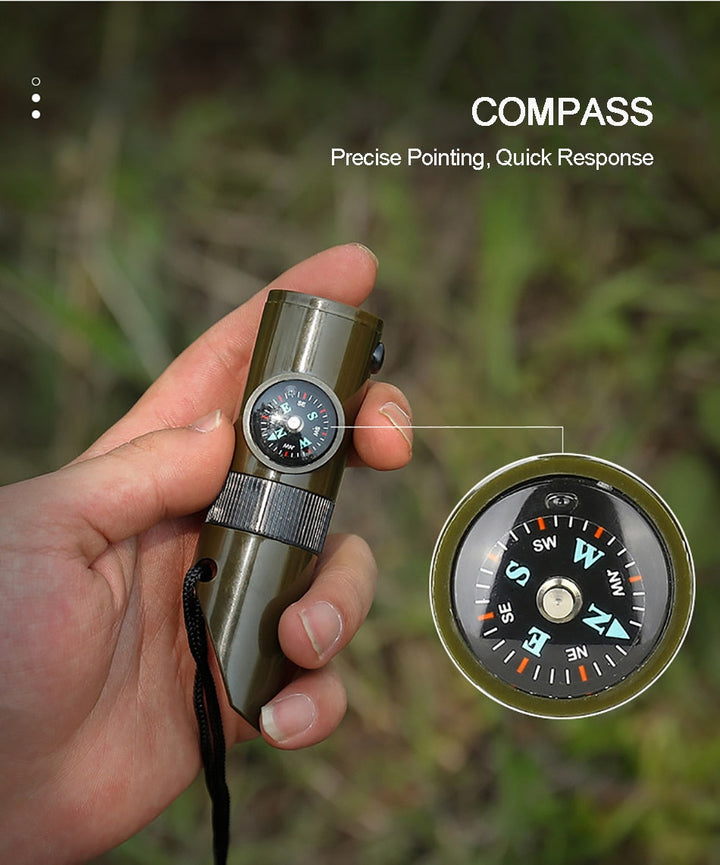 7in1 Portable Survival Outdoor Camping Tool | Kalsten