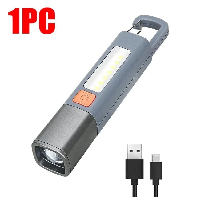 Ultra-Bright Long Shot USB Rechargeable Flashlight | Kalsten