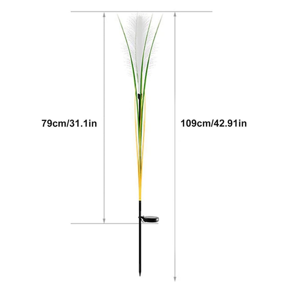 Solar Reed Waterproof Fiber Patio Lights | Kalsten