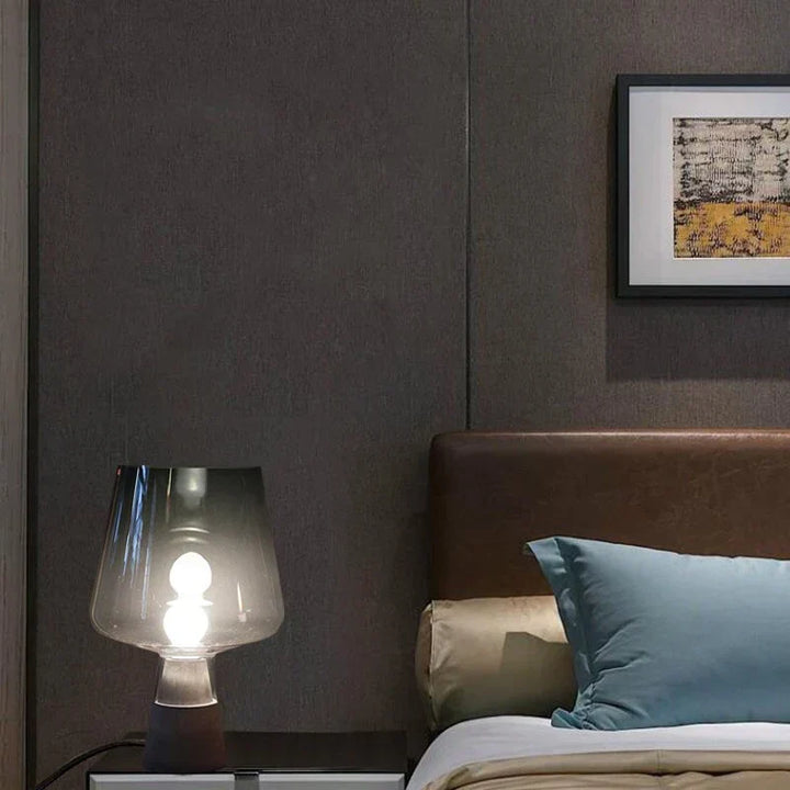NordicCement Table Lamp – Minimalist Design with Concrete Base Kalsten