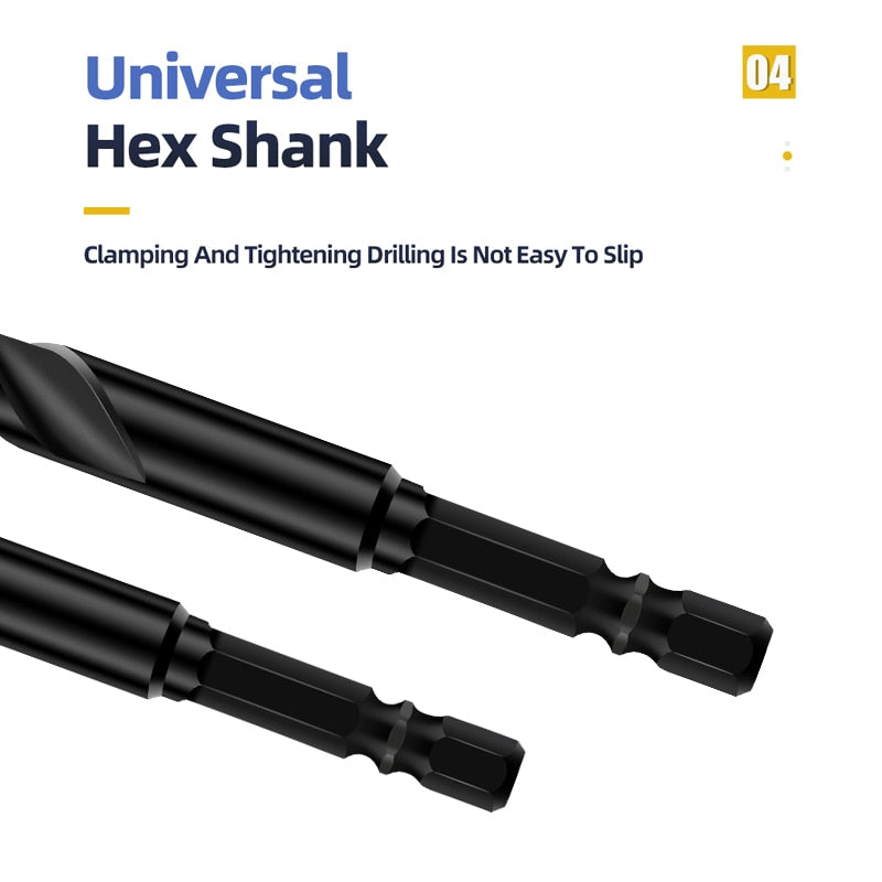 Heavy-Duty Mega Ultimate Cross Hex Drill Bit Set | Kalsten
