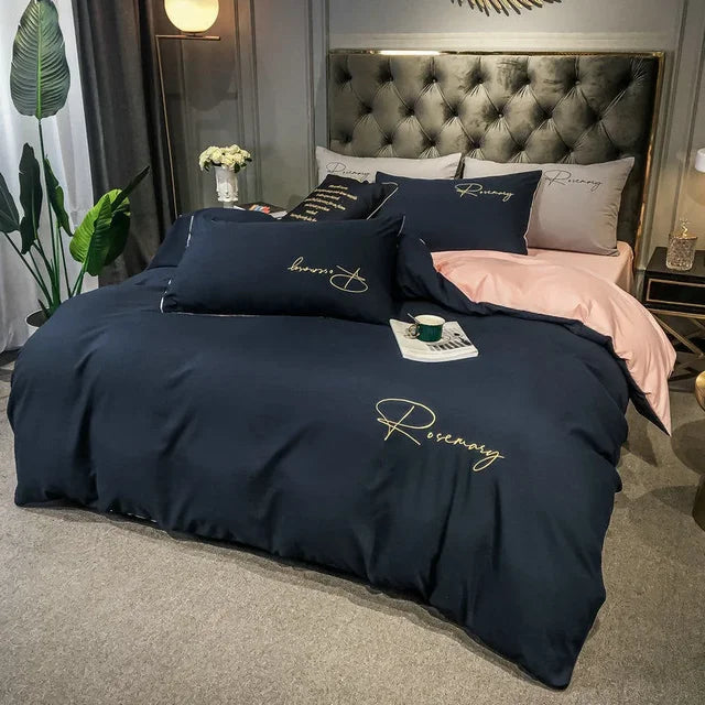 Luxury Duvet Cover with Elegant Embroidery – Soft, Breathable and High Quality | Kalsten