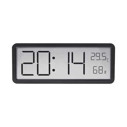 Skanto | TimeVibe Large LED Digital Wall Clock with Temperature and Humidity Display