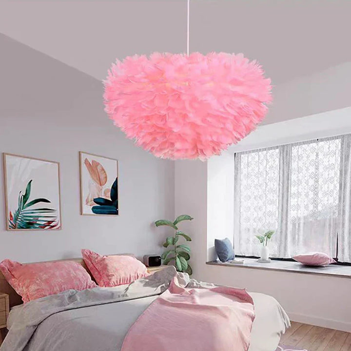 Cloud Like Realistic Feather Chandelier | Kalsten