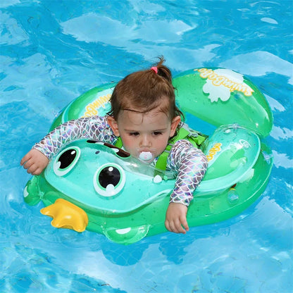 Skanto | Baby Swim Ring AquaBear | Safe Swimming Fun for Babies | For 6-36 Months | Eco-Friendly PVC