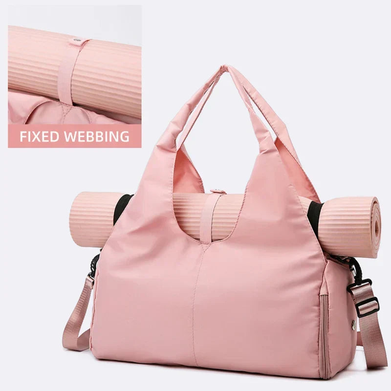 Kalsten | Women Gym Handbag With Shoe Compartment