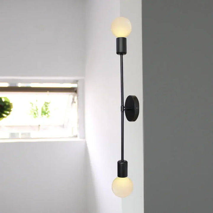 Modern Nordic Wall Light – Vintage Industrial E27 Bedside Sconce for Bedroom, Living Room, Kitchen, and Dining Room | Kalsten