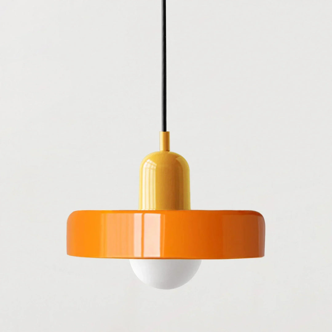 Nordic Glass Pendant Light – Modern LED Hanging Light for Living Room, Bedroom, Dining Room, and Bar, 3 Candy Colors | Kalsten