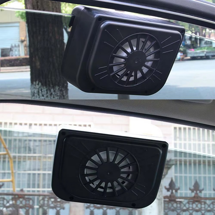 Solar-Powered Car Ventilation Fan for Odor and Smoke Elimination | Kalsten