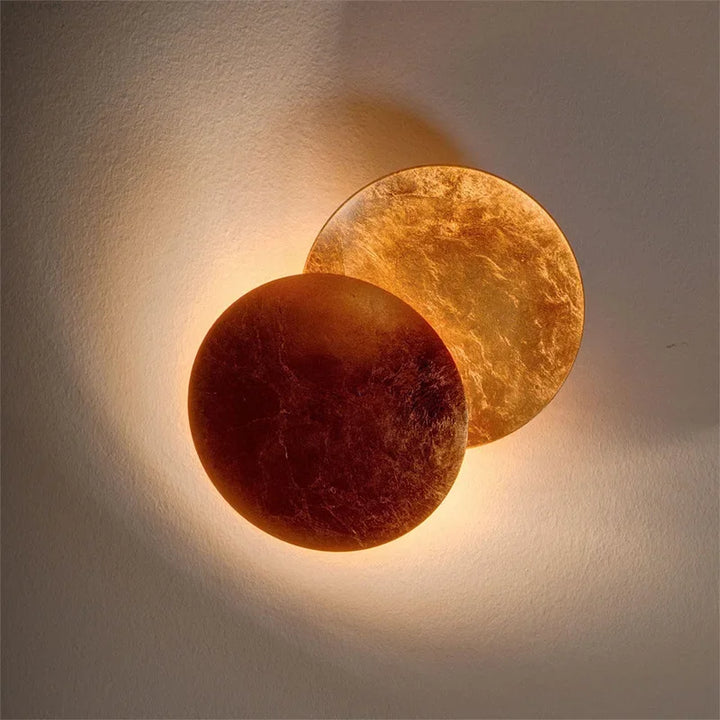 Modern Eclipse Wall Lamp – Round LED Wall Light for Bedroom, Aisle, Corridor, and Living Room | Kalsten