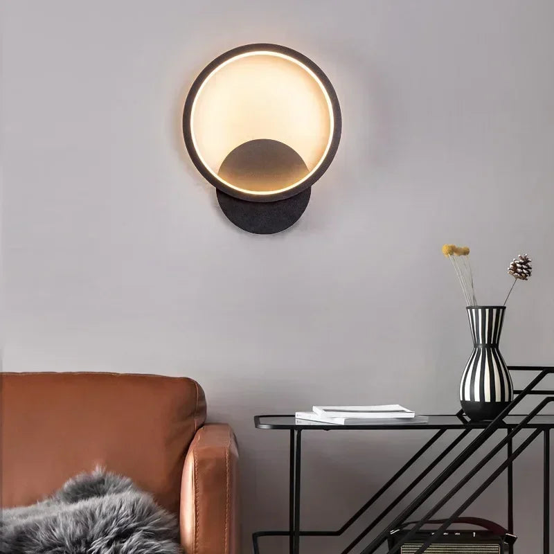 Minimalist LED Wall Lamp | Round & Square Sconces | Kalsten